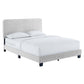 Modway Celine Channel Tufted Performance Velvet Queen Bed FredCo
