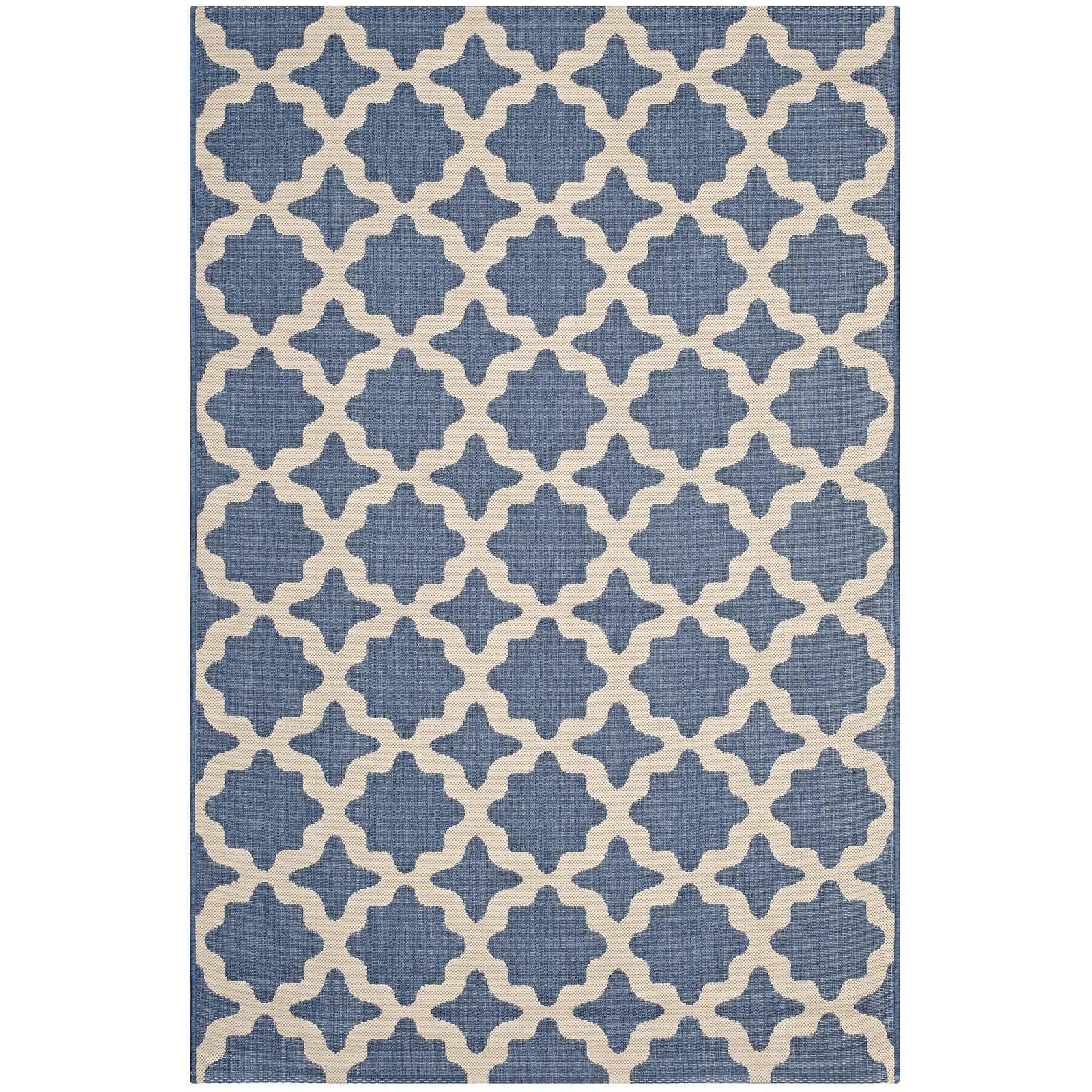 Modway Cerelia Moroccan Trellis Indoor and Outdoor Area Rug FredCo