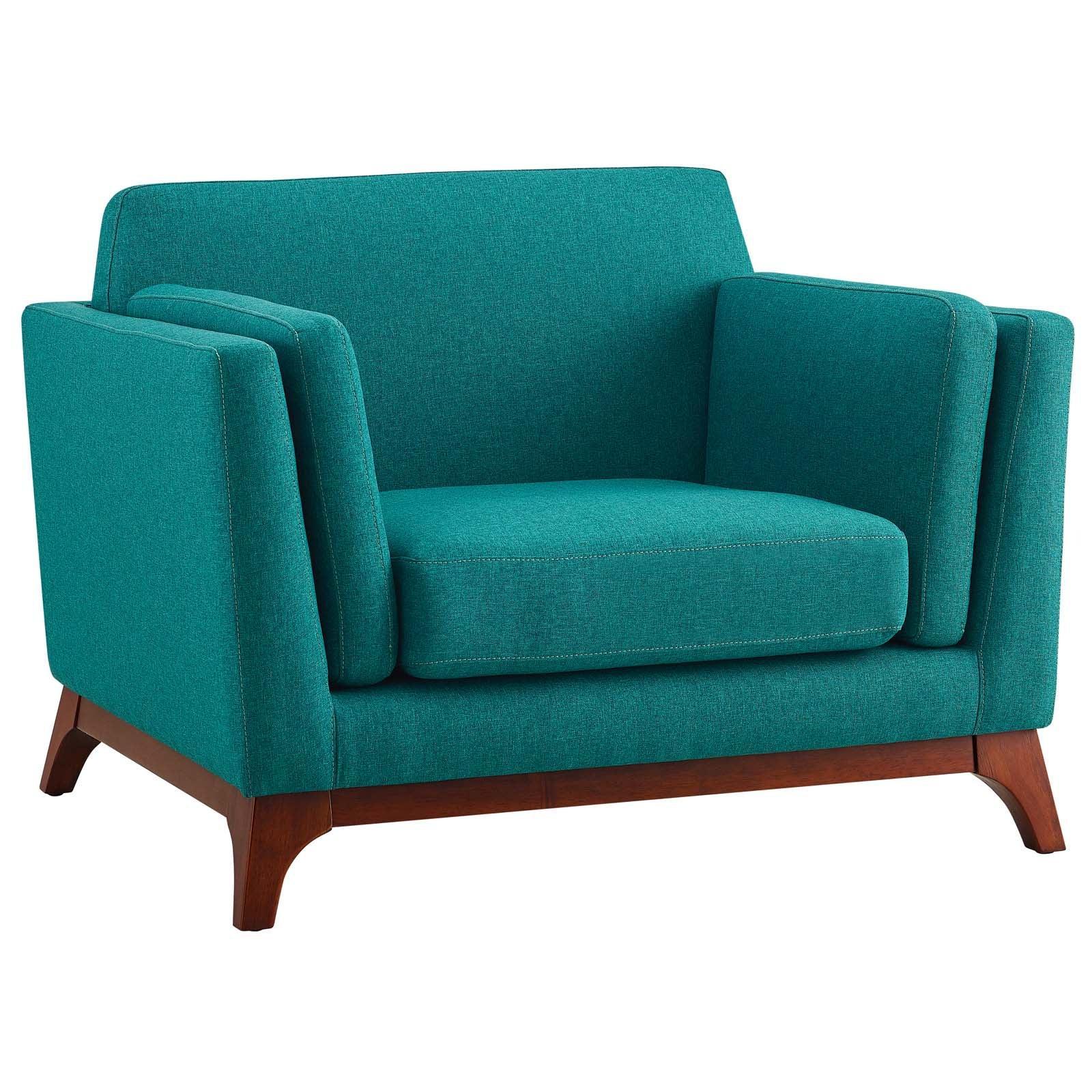Modway Chance Upholstered Fabric Armchair FredCo