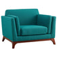 Modway Chance Upholstered Fabric Armchair FredCo