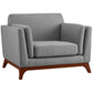 Modway Chance Upholstered Fabric Armchair FredCo