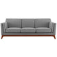 Modway Chance Upholstered Fabric Sofa FredCo