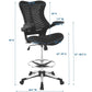 Modway Charge Drafting Chair FredCo