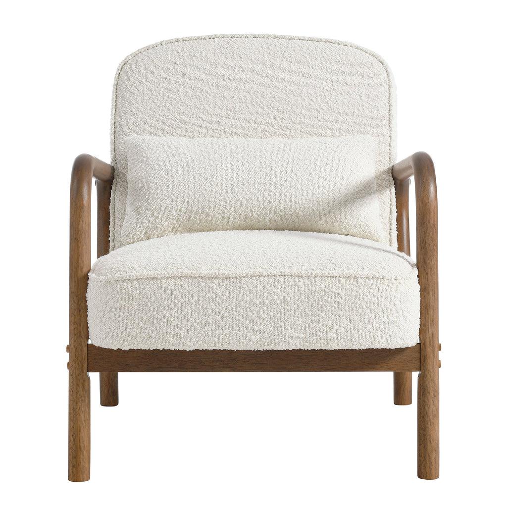 Modway Charlie Boucle Upholstered Armchair FredCo