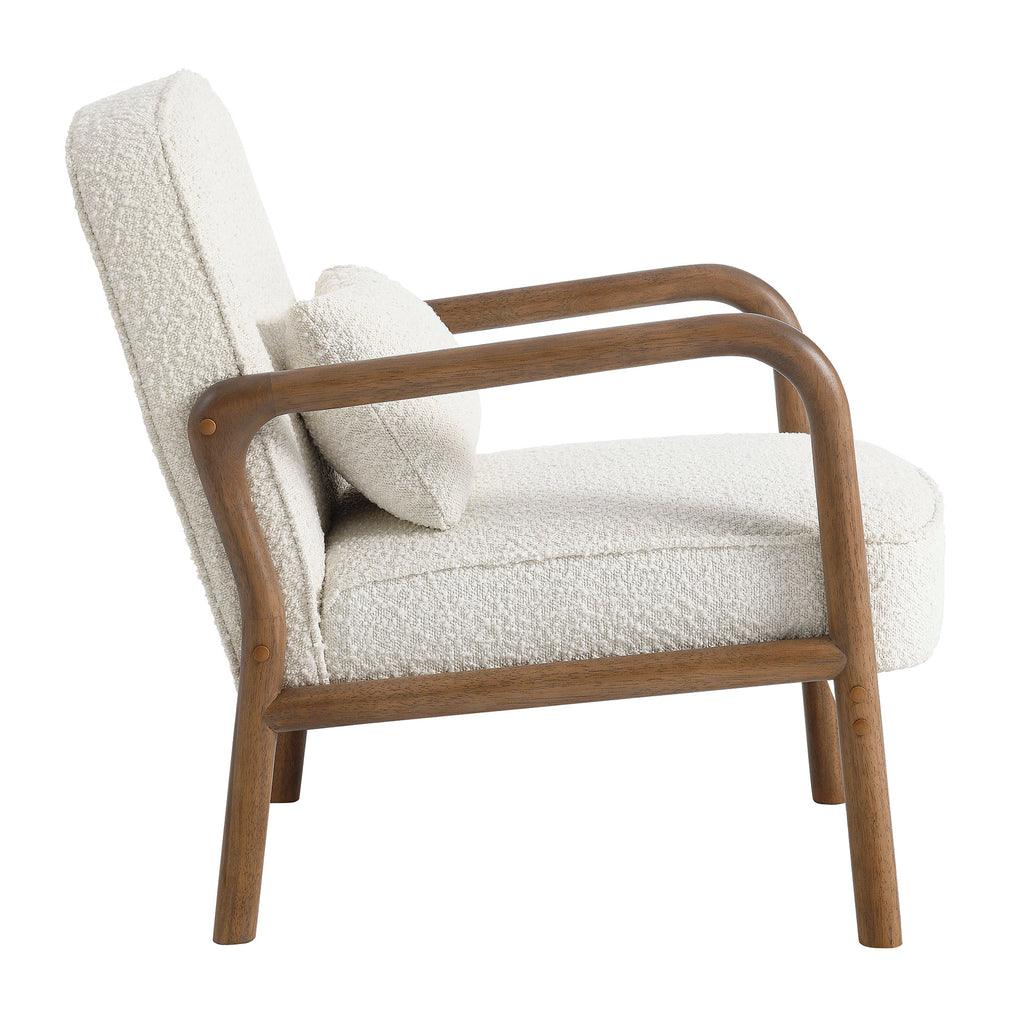 Modway Charlie Boucle Upholstered Armchair FredCo