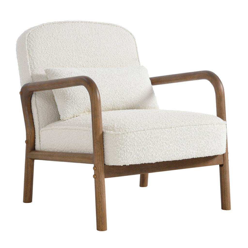 Modway Charlie Boucle Upholstered Armchair FredCo