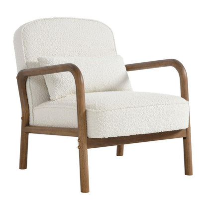 Modway Charlie Boucle Upholstered Armchair FredCo