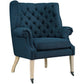 Modway Chart Upholstered Fabric Lounge Chair FredCo