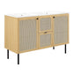 Modway Chaucer 48" Double Sink Bathroom Vanity FredCo