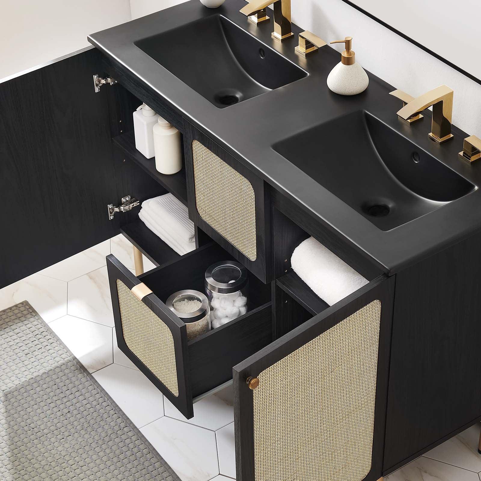 Modway Chaucer 48" Double Sink Bathroom Vanity FredCo