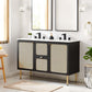 Modway Chaucer 48" Double Sink Bathroom Vanity FredCo