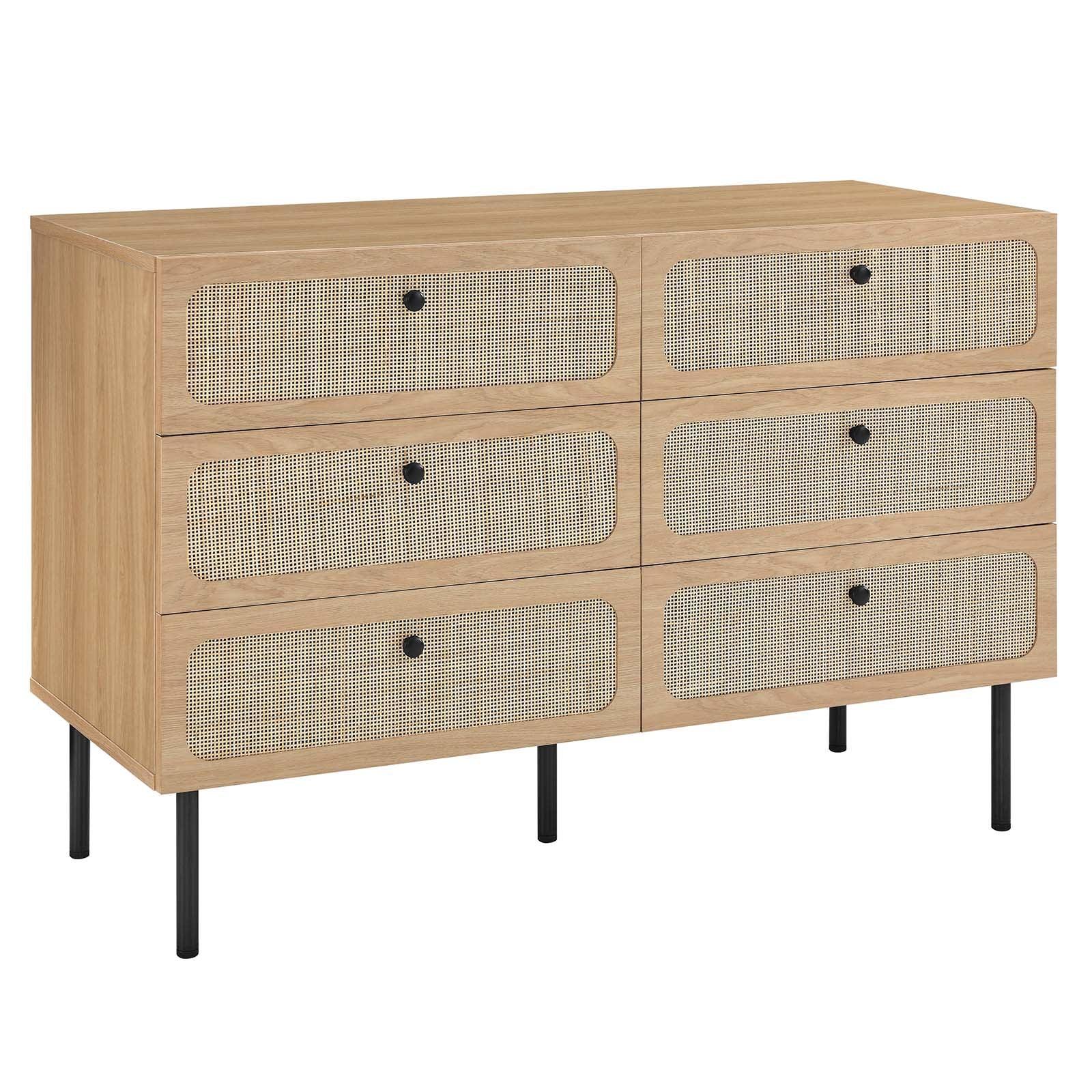 Modway Chaucer 6-Drawer Compact Dresser FredCo