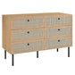 Modway Chaucer 6-Drawer Compact Dresser FredCo