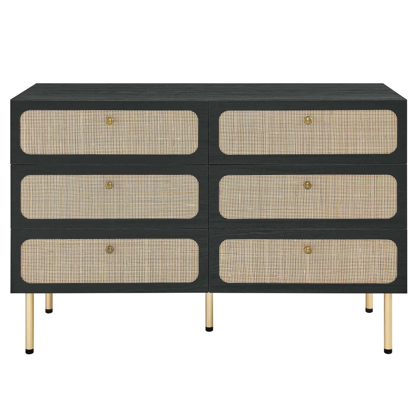 Modway Chaucer 6-Drawer Compact Dresser FredCo