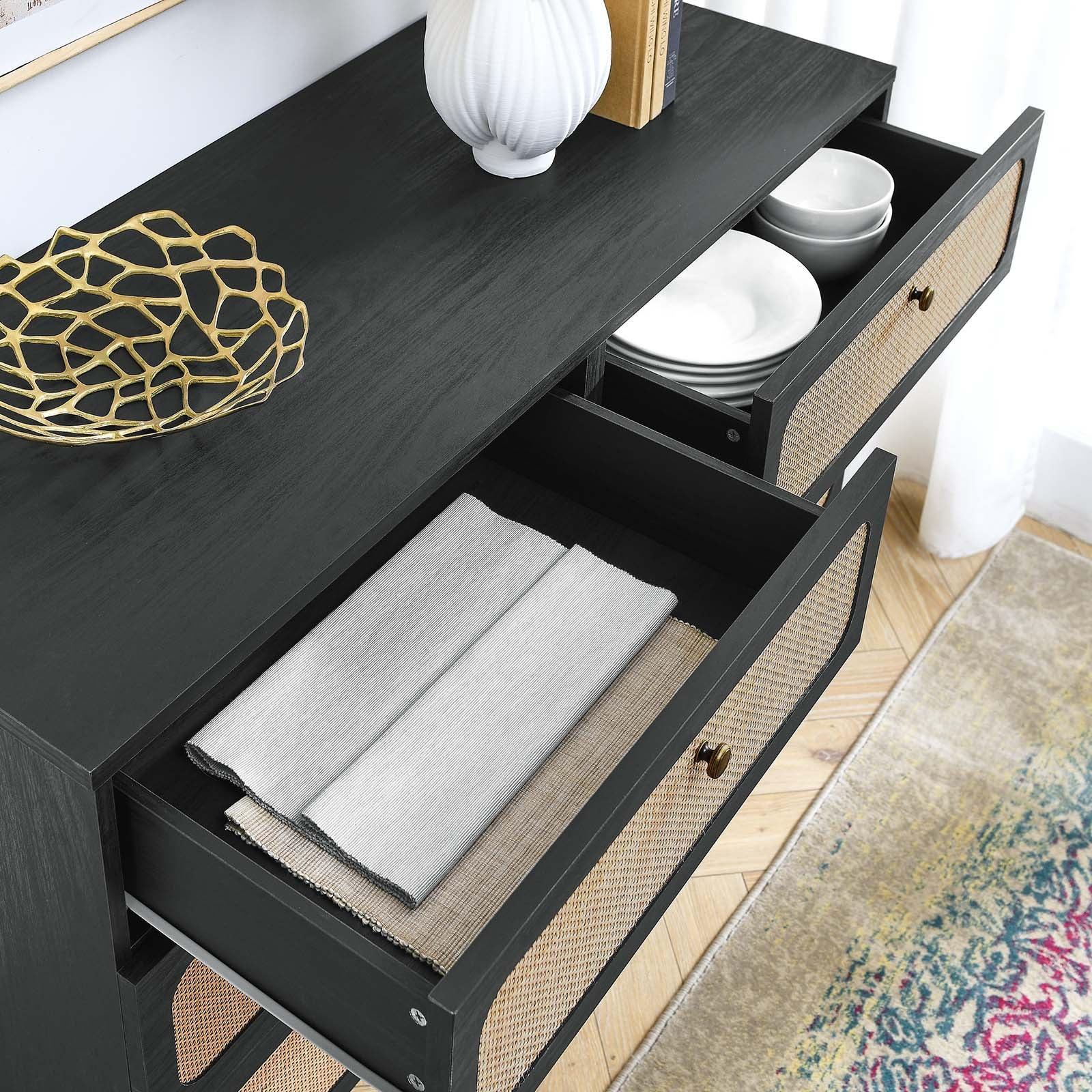 Modway Chaucer 6-Drawer Compact Dresser FredCo