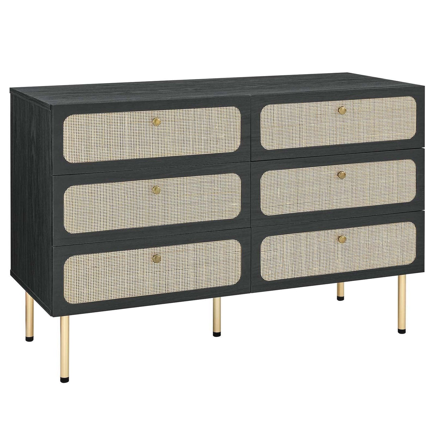 Modway Chaucer 6-Drawer Compact Dresser FredCo