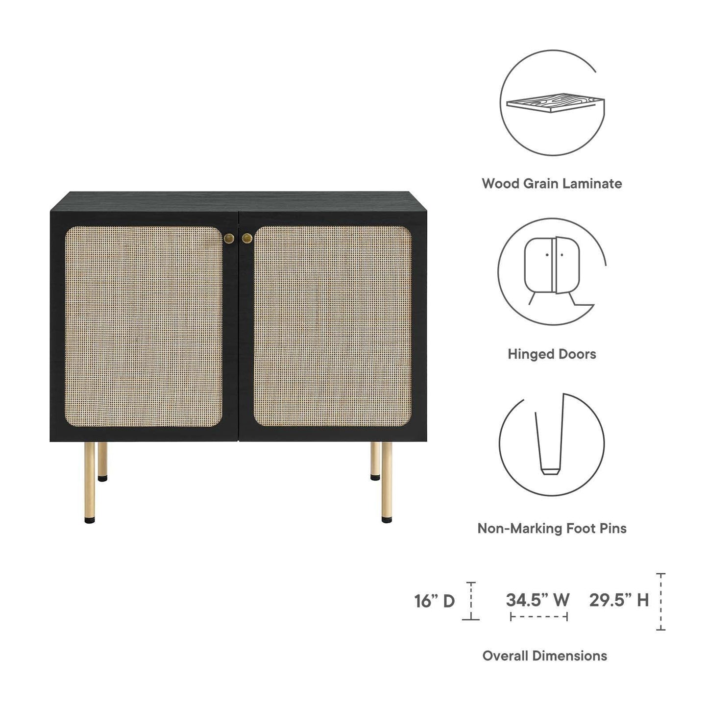 Modway Chaucer Accent Cabinet FredCo
