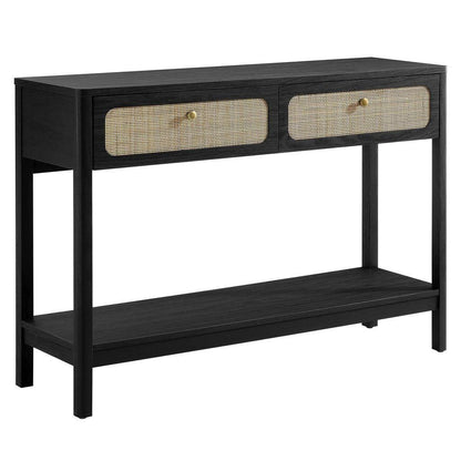 Modway Chaucer Wood Entryway Console Table FredCo