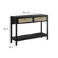 Modway Chaucer Wood Entryway Console Table FredCo