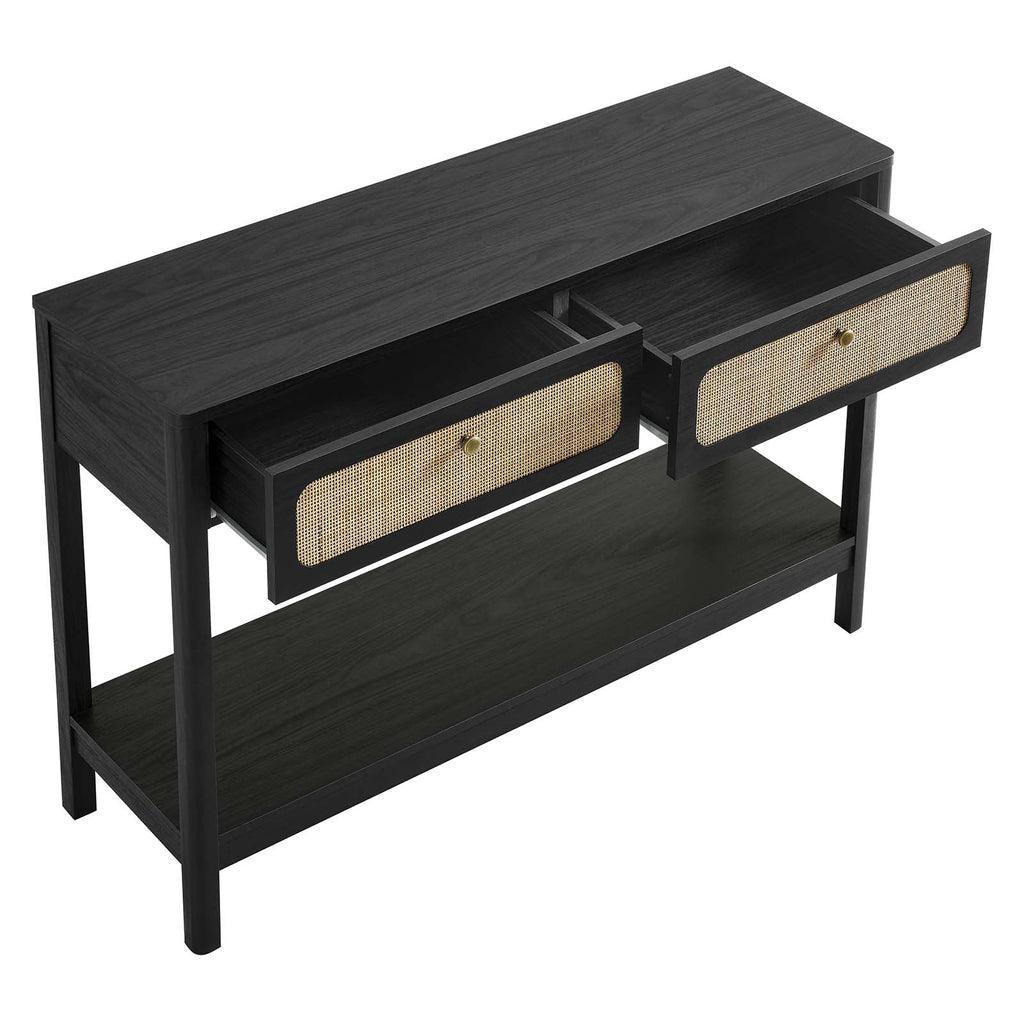 Modway Chaucer Wood Entryway Console Table FredCo