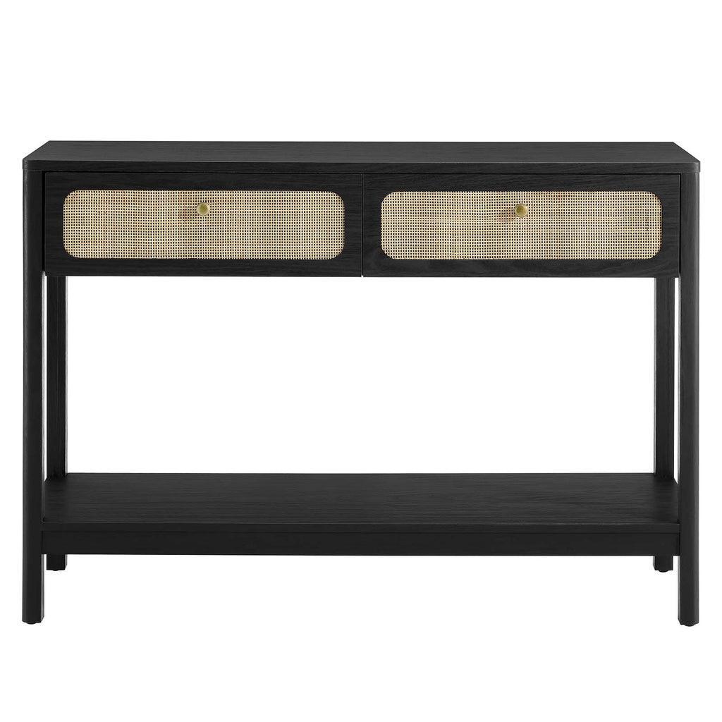 Modway Chaucer Wood Entryway Console Table FredCo