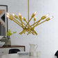 Modway Cherish Brass Metal Pendant Light FredCo