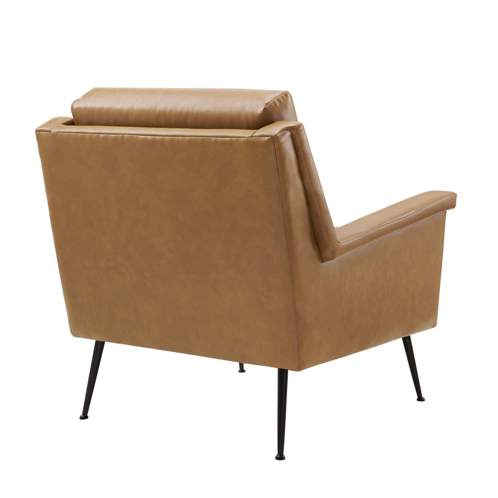 Modway Chesapeake Vegan Leather Armchair FredCo