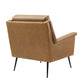 Modway Chesapeake Vegan Leather Armchair FredCo