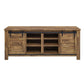 Modway Cheshire 71" Rustic Sliding Door TV Stand FredCo