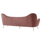 Modway Cheshire Channel Tufted Performance Velvet Sofa FredCo