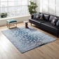 Modway Chiara Distressed Floral Lattice Contemporary Area Rug FredCo