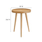 Modway Chiro Round Wood Side Table FredCo