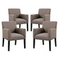 Modway Chloe Armchair Set of 4 FredCo