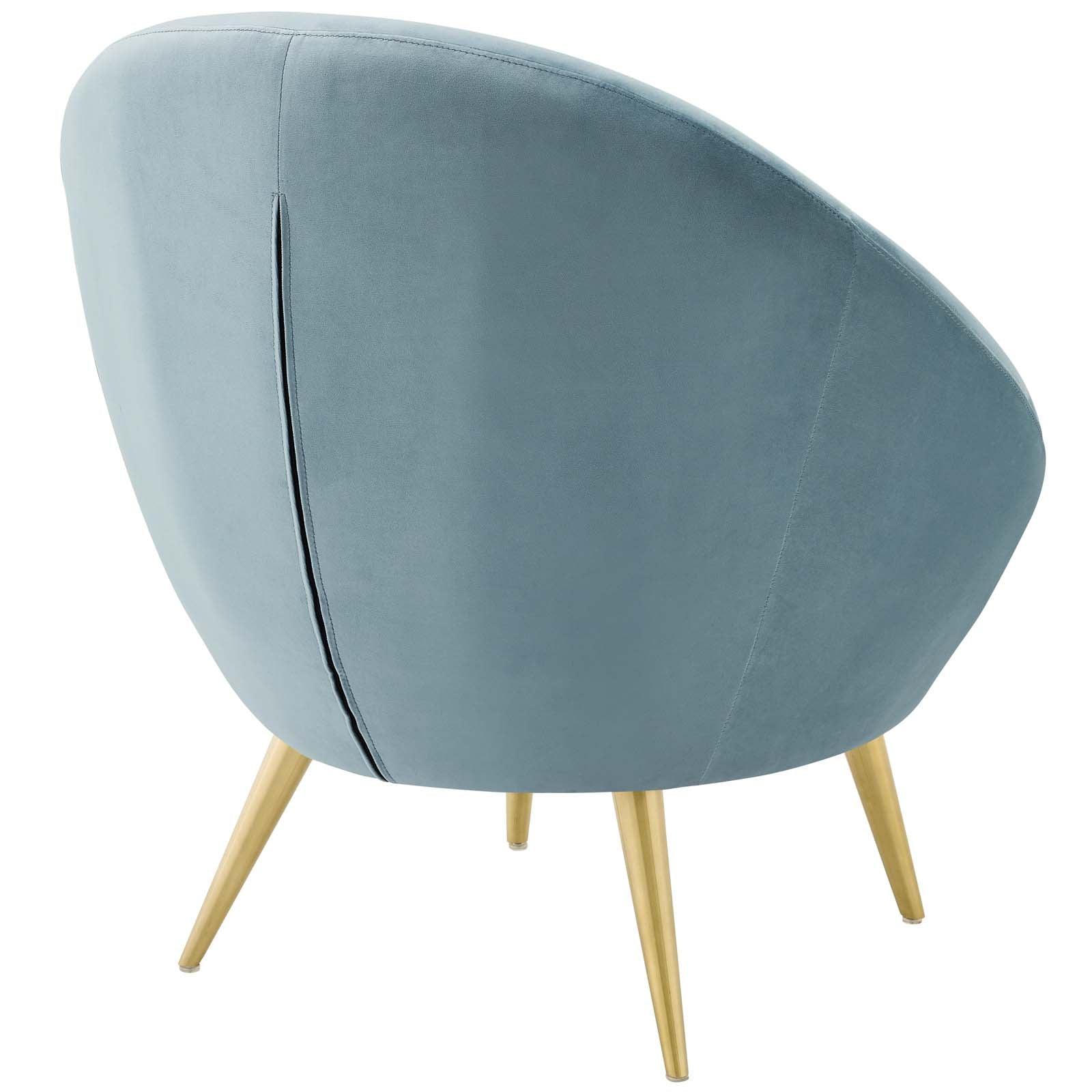 Modway Circuit Accent Chair Performance Velvet Set of 2 FredCo