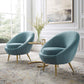 Modway Circuit Accent Chair Performance Velvet Set of 2 FredCo