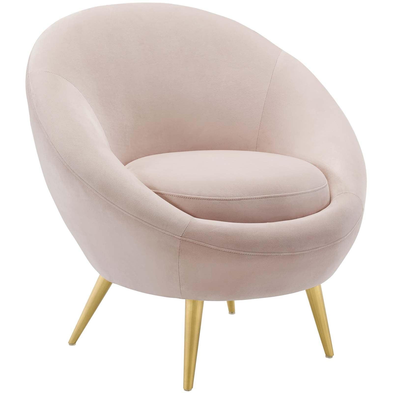 Modway Circuit Performance Velvet Accent Chair FredCo
