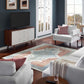 Modway Citlali Distressed Southwestern Aztec Area Rug FredCo