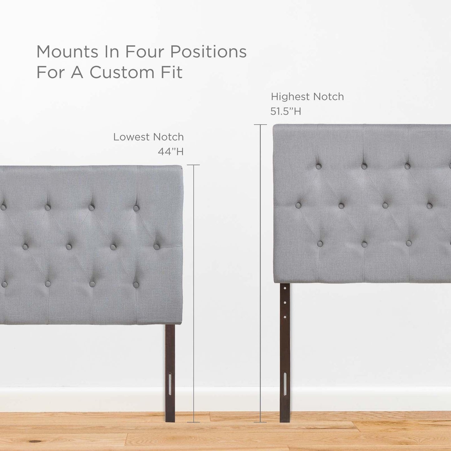 Modway Clique Full Upholstered Fabric Headboard FredCo
