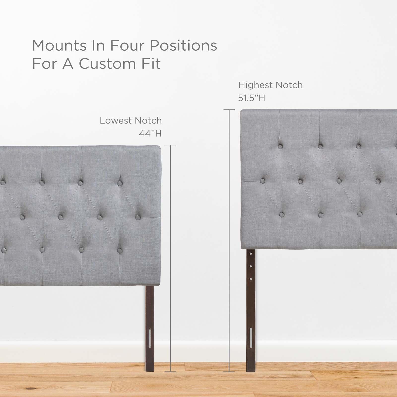 Modway Clique King Upholstered Fabric Headboard FredCo
