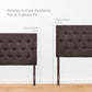 Modway Clique Queen Upholstered Fabric Headboard FredCo