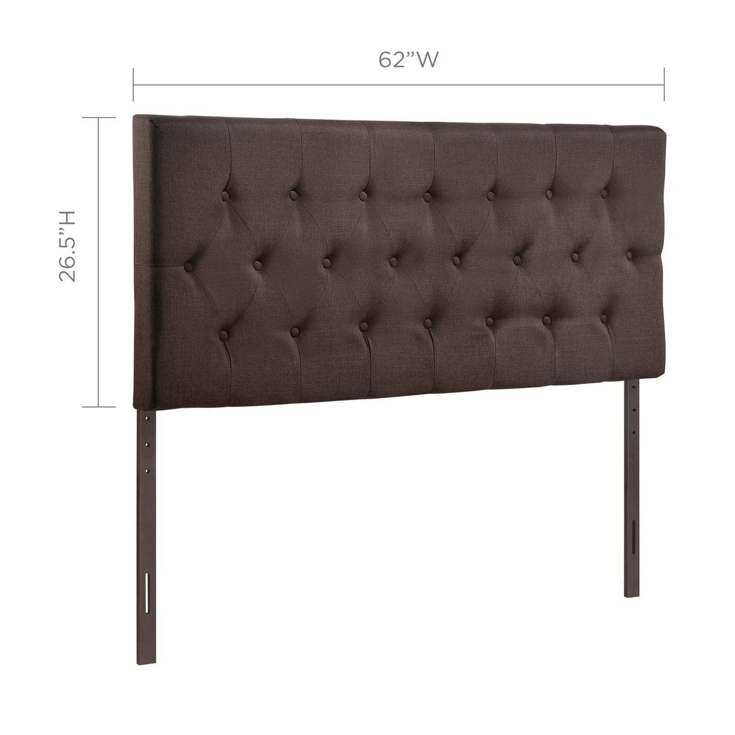 Modway Clique Queen Upholstered Fabric Headboard FredCo