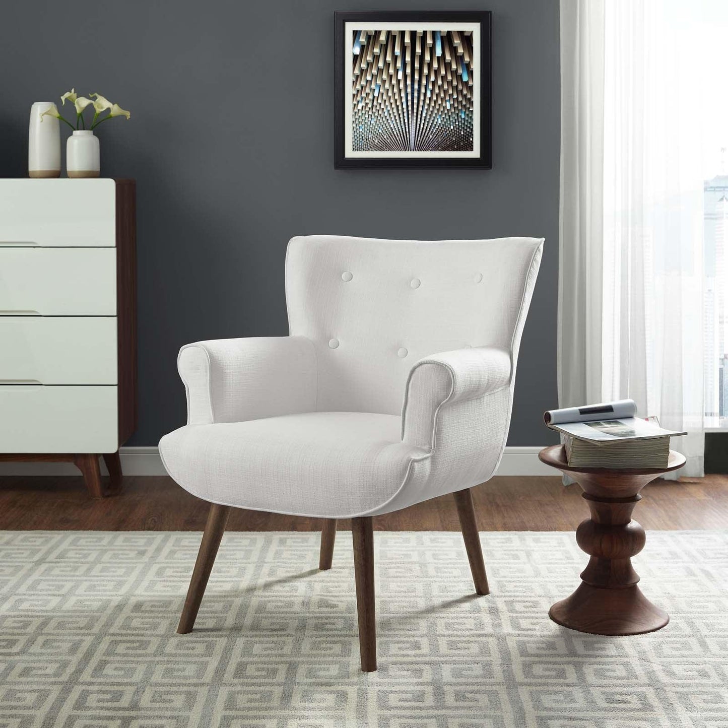 Modway Cloud Upholstered Armchair FredCo
