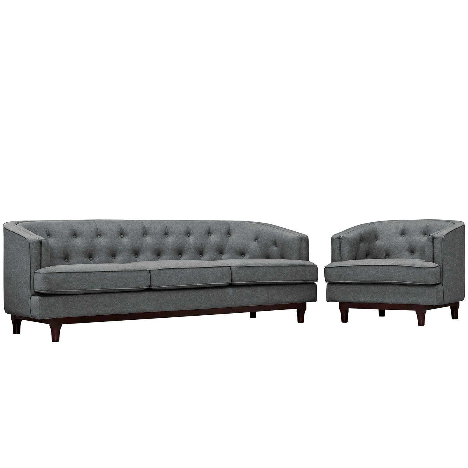 Modway Coast Living Room Set Set of 2 FredCo