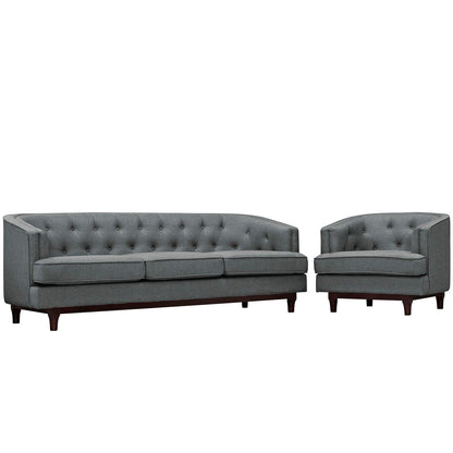 Modway Coast Living Room Set Set of 2 FredCo