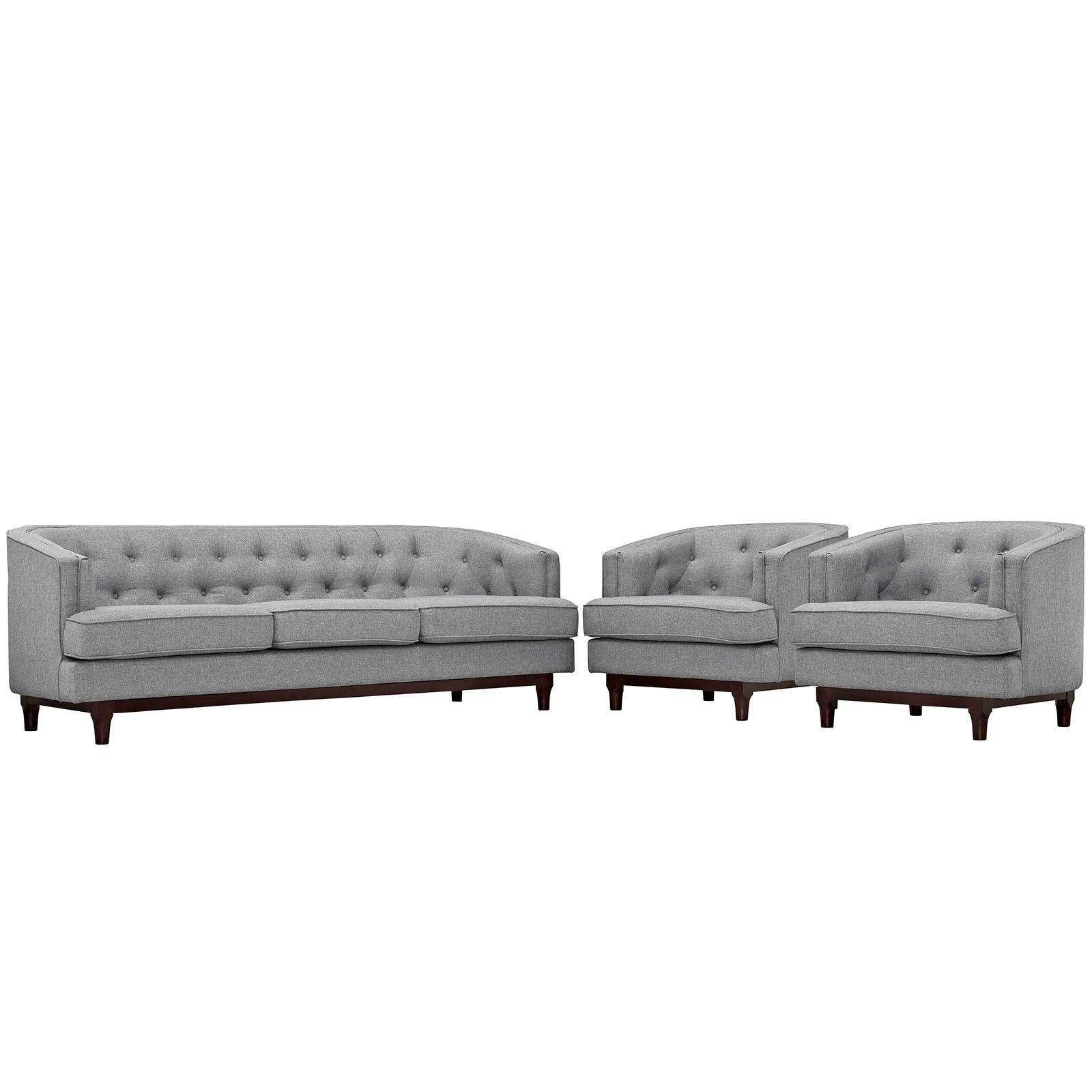 Modway Coast Living Room Set Set of 3 FredCo