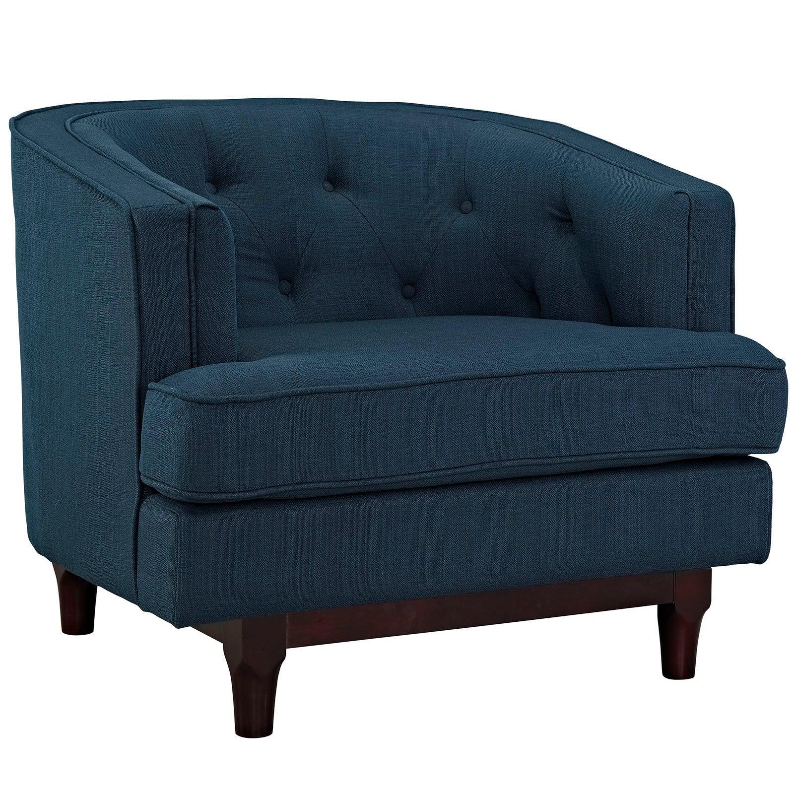 Modway Coast Upholstered Fabric Armchair FredCo