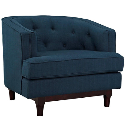 Modway Coast Upholstered Fabric Armchair FredCo