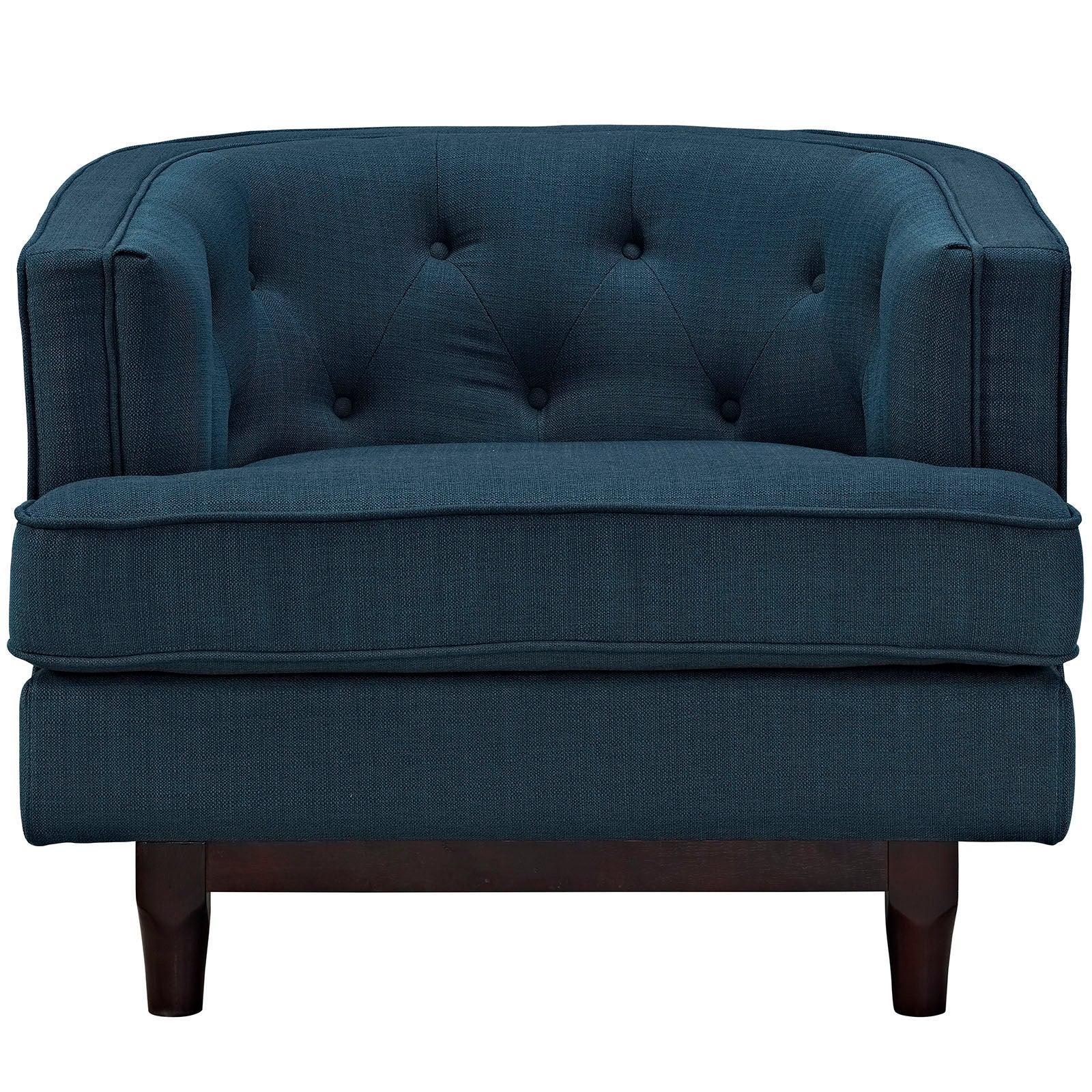 Modway Coast Upholstered Fabric Armchair FredCo
