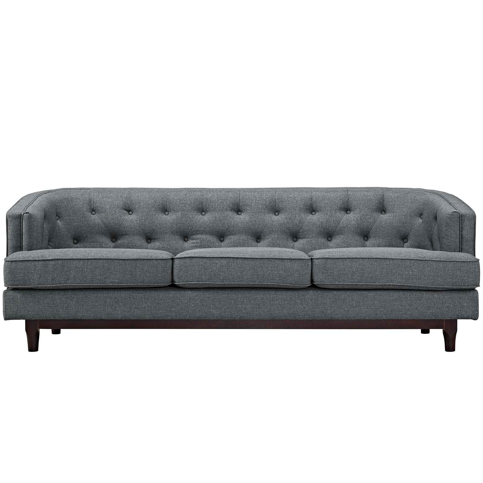 Modway Coast Upholstered Fabric Sofa FredCo