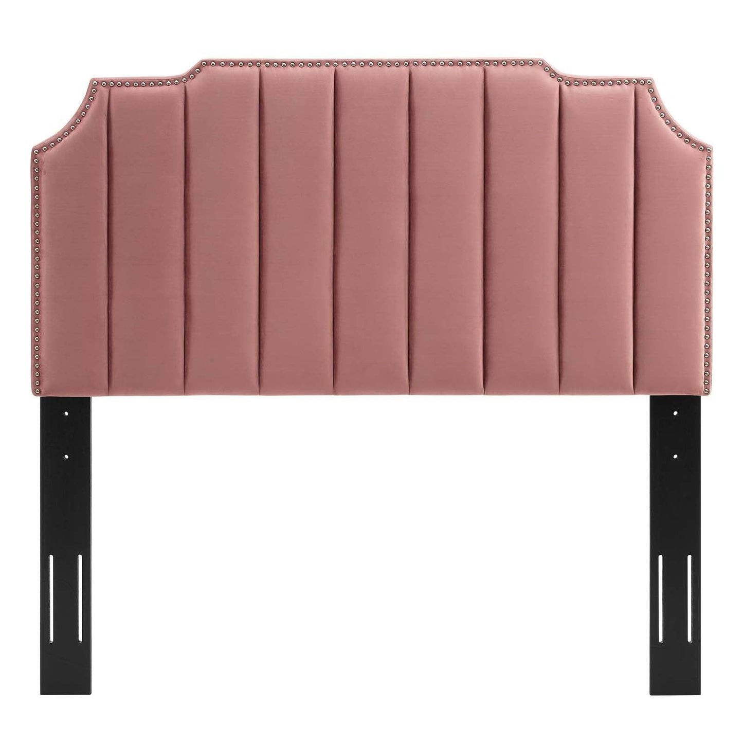 Modway Colette King Performance Velvet Platform Bed FredCo